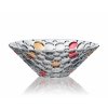 Bohemia Jihlava skleněná mísa na ovoce Lisboa (barevná varianta) 30 CM