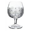 Bohemia Crystal ručně broušené sklenice na rum, brandy a koňak Iris 280 ml 2KS