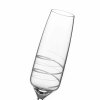 Diamante broušené sklenice na šampaňské Twist 170 ml 4KS