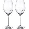 Element sklenice na bílé víno Apollo s krystaly Swarovski 360 ml 2KS