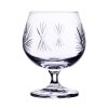 Bohemia Crystal ručně broušené sklenice na brandy a koňak Větrník 250 ml 2KS