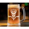 Pivní půllitr pro cyklistu LEBKA