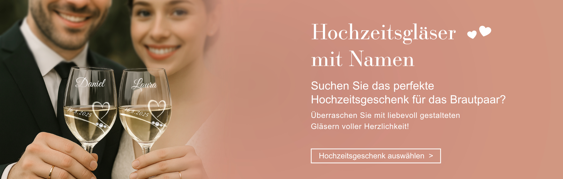 Geschenke für Brautpaare