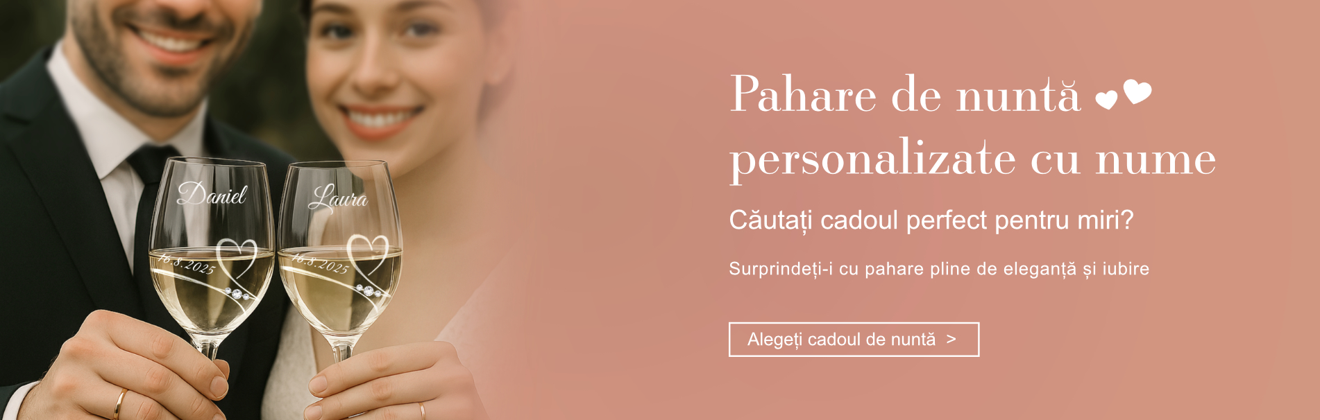 Cadouri pentru proaspăt căsătoriți