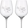 Set pahare de vin alb pentru miri PORUMBEI 480 ml 2 BUC