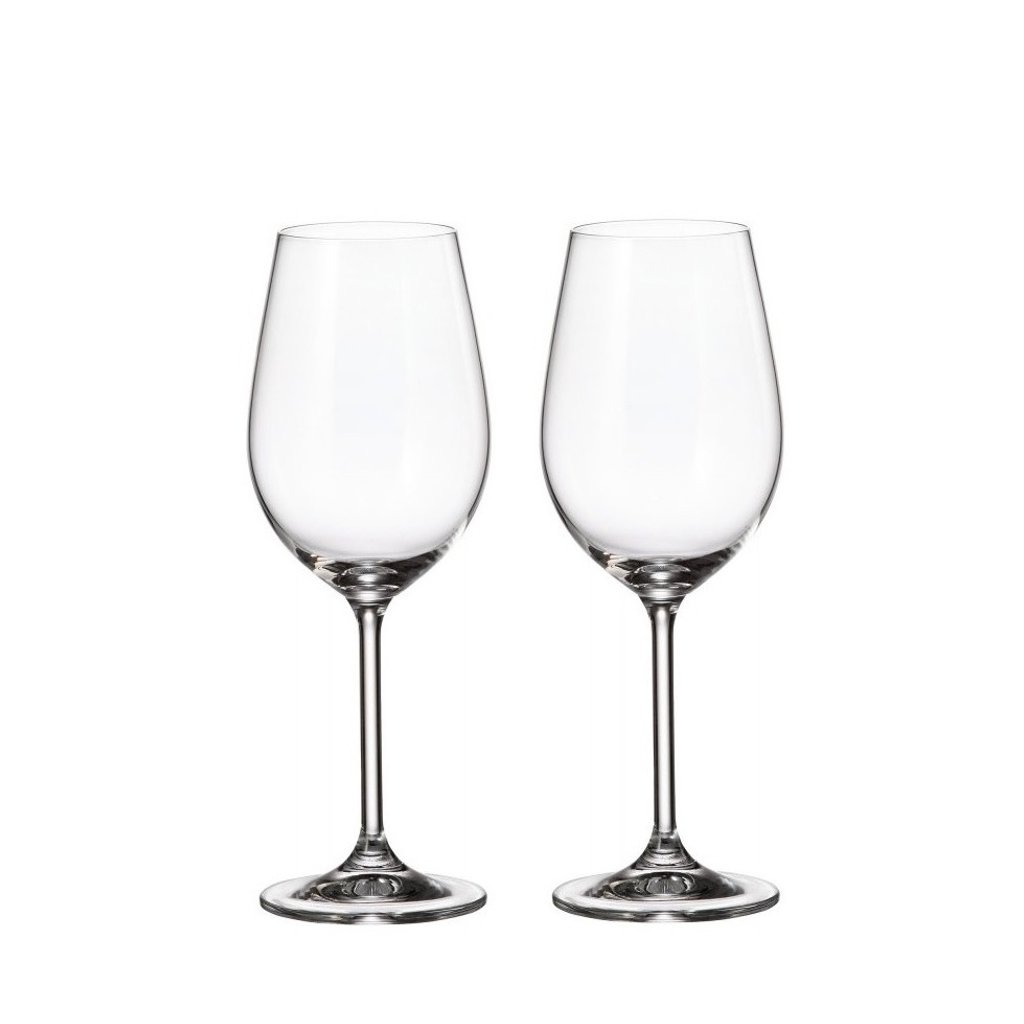 6066 crystalite bohemia sklenice na bile vino colibri 350 ml 2ks