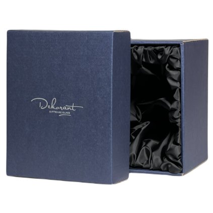 6856 darkova krabice na pullitr se satenem modro cerna