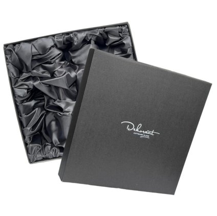 6331 darkova krabice na karafu na whisky a 6 whiskovek black xl