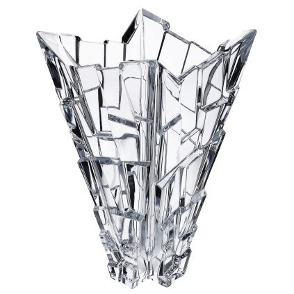 Bohemia jihlava sklenená váza Sydney 28 CM