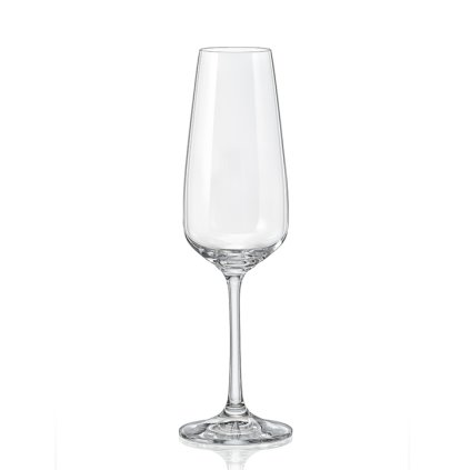 3521 crystalex sklenice na sampanske giselle 190 ml 6 ks