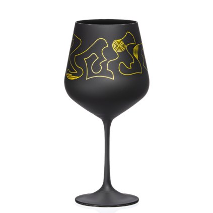 3476 crystalex sklenice na koktejly giselle eclectic black 570 ml 2 ks