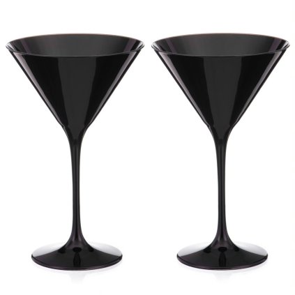 2570 1 diamante sklenice na martini ghost black 210 ml 2ks