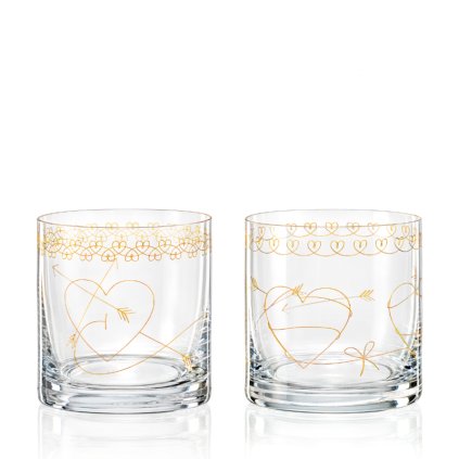 7387 1 crystalex sklenice arcum et sagitta 410 ml 2ks