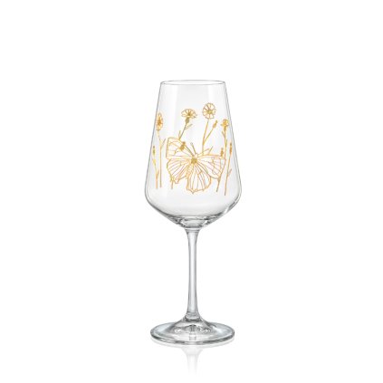 8840 crystalex sklenice na cervene vino wildflowers 450 ml 6ks