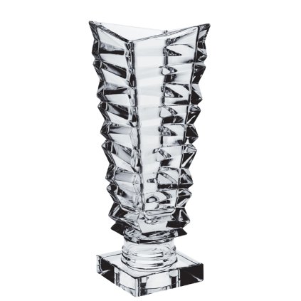 9885 bohemia jihlava sklenena vaza rocky ftd 38 cm