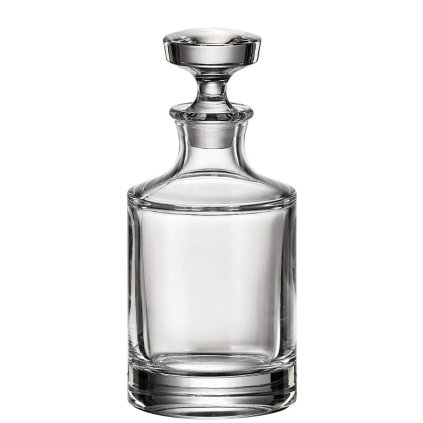 1169 crystal bohemia sklenena karafa 0 5l