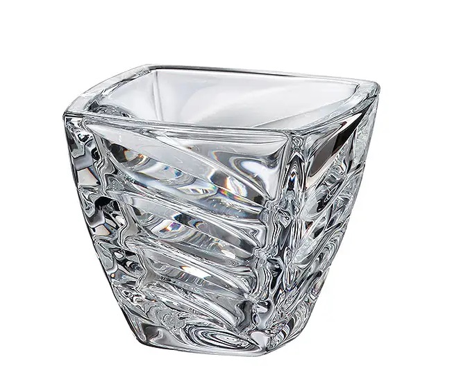 Crystalite bohemia sklenená miska Facet 14 cm