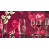 6541 1 svatebni sklenice na bile vino romance simple s krystaly swarovski 330 ml 2ks