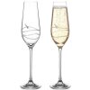 1397 diamante sklenice na sampanske venezia s krystaly swarovski 230 ml 2ks