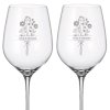 10374 svatebni sklenice na bile vino lucni kviti 480 ml 2ks