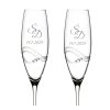 10362 svatebni sklenice na sampanske desire 1 s krystaly swarovski 2ks