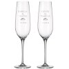 10415 2 svatebni sklenice na sampanske prsteny 270 ml 2ks