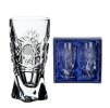 3035 3 bohemia crystal rucne brousene sklenice na destilaty quadro 500pk 50 ml 2ks