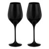 2561 1 diamante sklenice na bile vino ghost black 360 ml 2ks