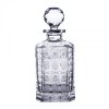 3074 5 bohemia crystal rucne brousena karafa na whisky 500pk 800 ml