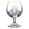 4181 2 bohemia crystal rucne brousene sklenice na rum brandy a konak masle 280 ml 2ks