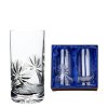 4097 4 bohemia crystal rucne brousene sklenice na nealko napoje masle 380 ml 2ks
