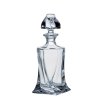 19 crystalite bohemia sklenena karafa na whisky quadro 400 ml