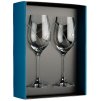 9017 2 element sklenice na bile vino aphrodite s krystaly swarovski 360ml 2ks