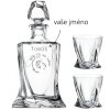 9522 bohemia crystal kristalovy whisky set pro rybare mam to na haku