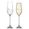 5805 1 diamante darkovy set sklenic na sampanske se swarovski krystaly venezia 230 ml 2ks