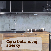 Koľko stojí betónová stierka a od čoho sa jej cena odvíja