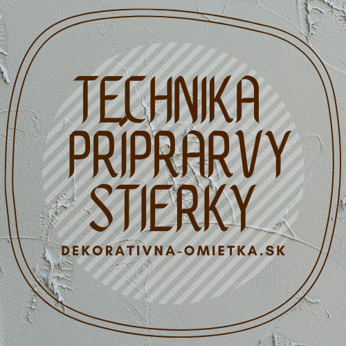 Techniky úpravy betónovej stierky