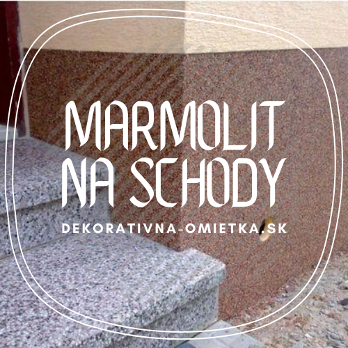 Marmolit na schody