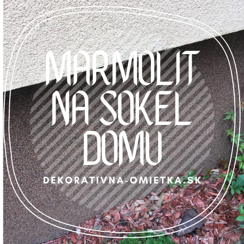 Marmolit na sokel domu