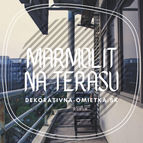 Marmolit na terasu - Designové a účelové riešenie