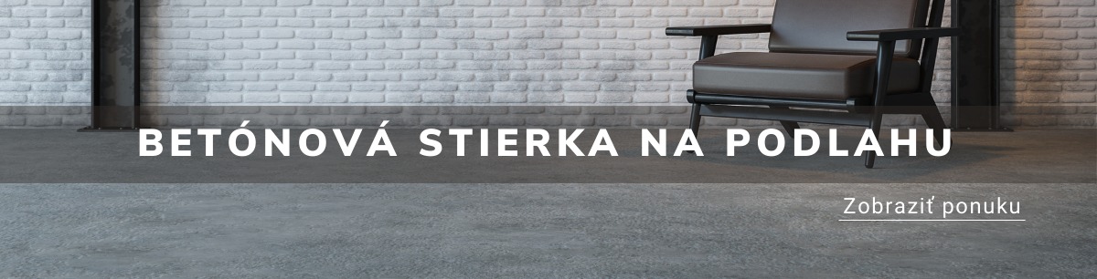 Betonova stierka na podlahu