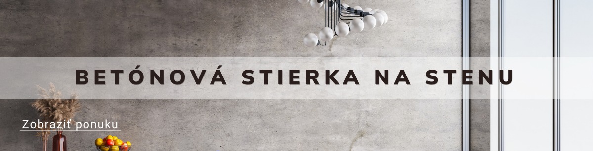 Betonova stierka na stenu