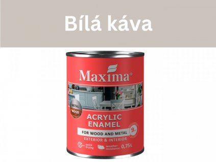 Univerzální barva na kov a dřevo Biela Káva 750 ml