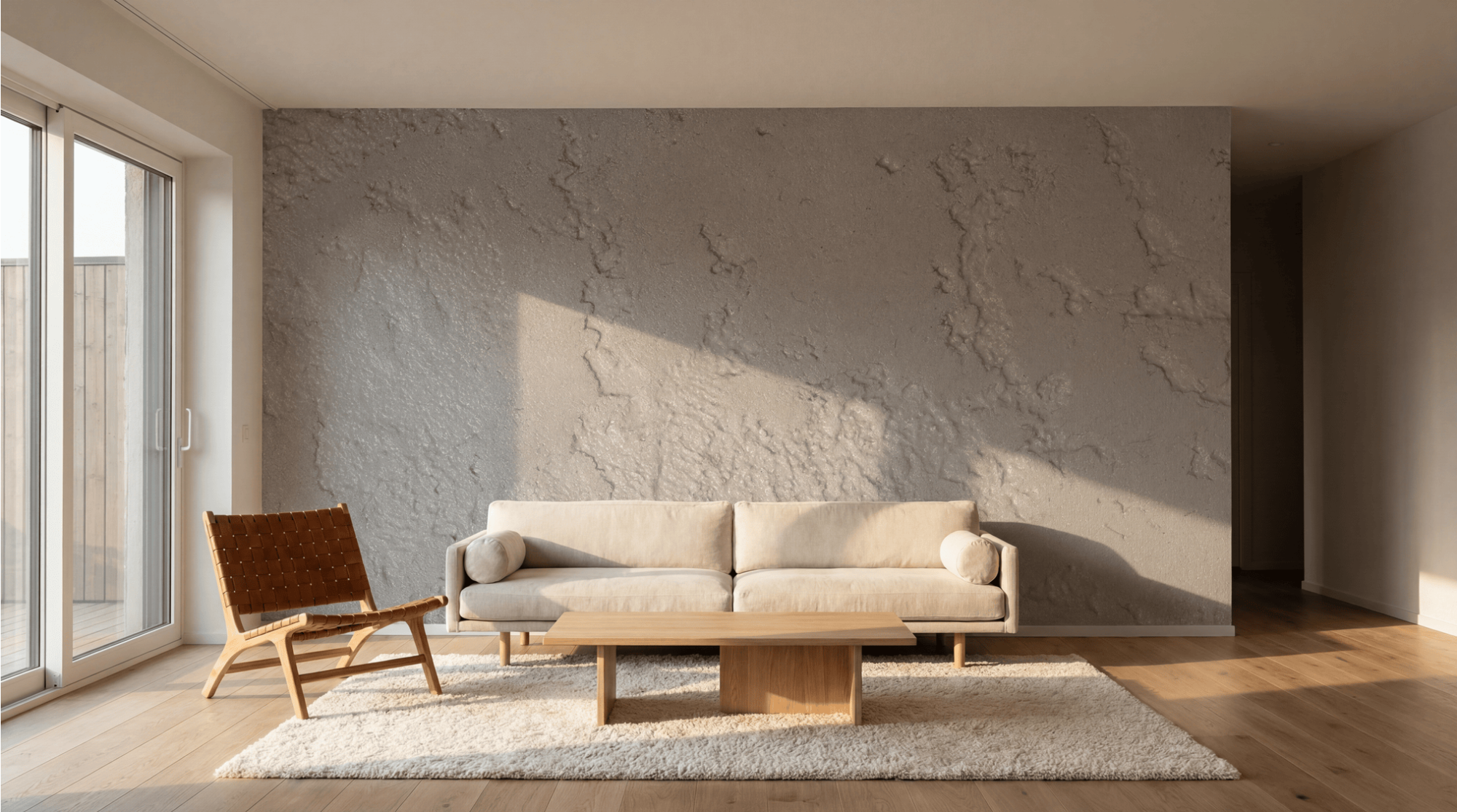 Dekorativní stěrka na zeď: textury a techniky