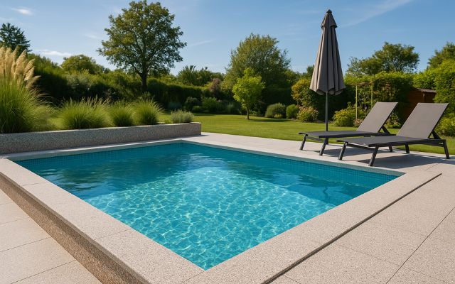 Mozaiková omítka dodá vašemu bazénu dokonalý vzhled