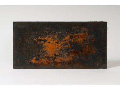 beton architektoniczny ultralekki dakama stone z dodatkiem stali cortenowskiej concrete corten grafit 1