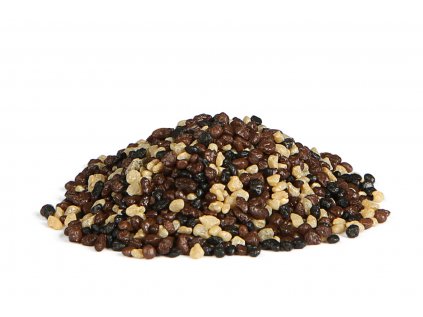 Vícebarevný marmolit -  Čokoláda tří chutí (Hmotnost 25 kg, Zrnitost Střednězrnný (1.5 - 2.0))
