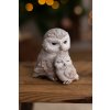 Sovička s mláďatkom 8,5cm