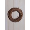 Hrubý prútený veniec 30cm
