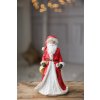 Mikuláš v červenom kabáte so zlatým mešcom 16cm